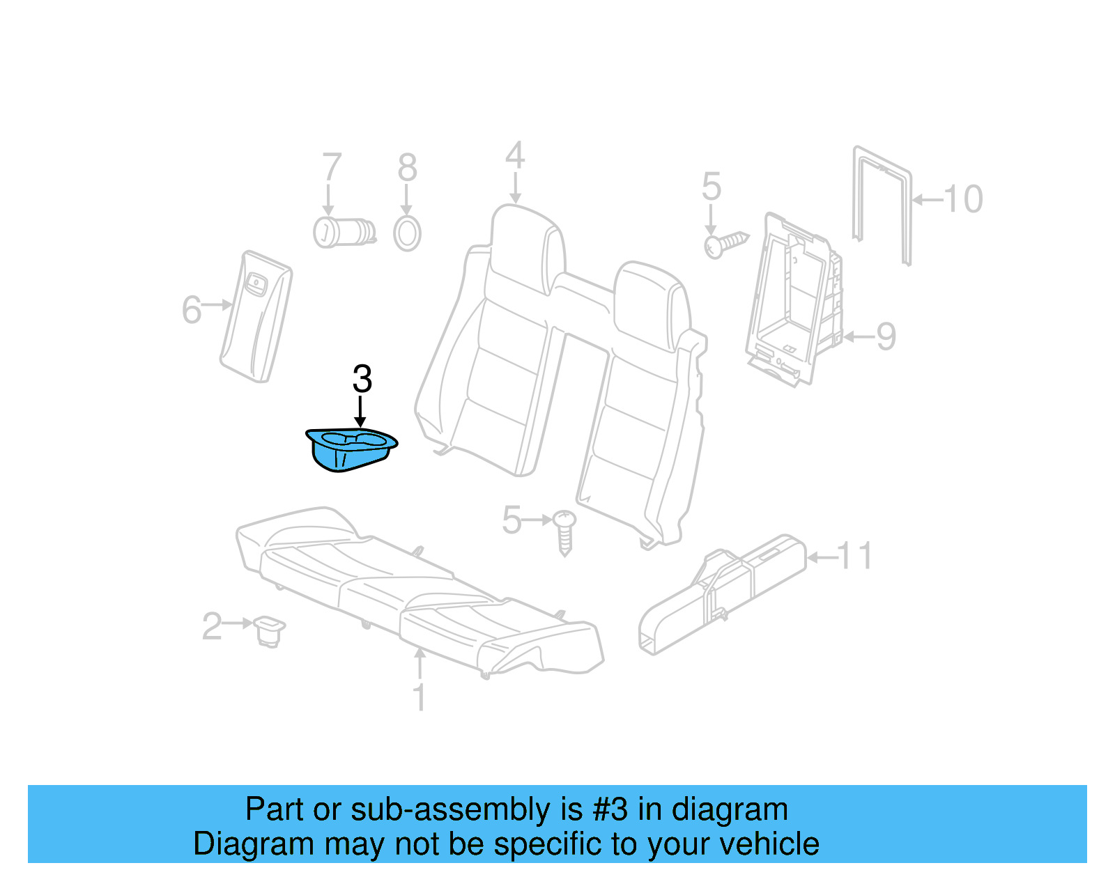 Cup Holder 1Q0-885-995-82V - View 5