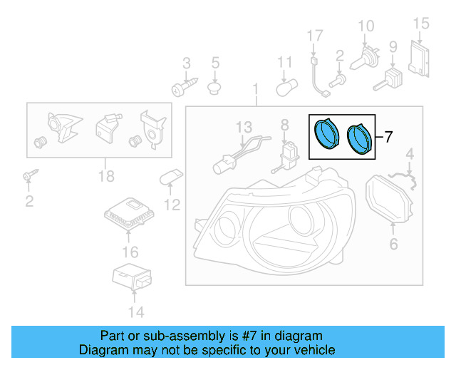Rear Cap 1Q0-941-608 - View 2