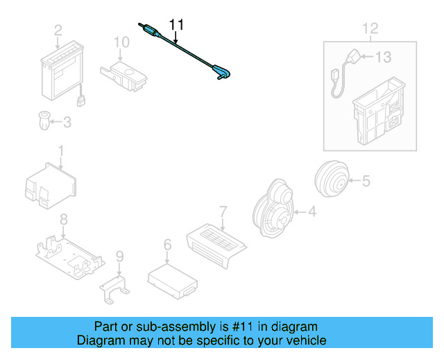 Auxiliary Jack Harness 1Q0-971-656 - View 6