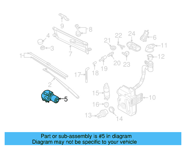 Wiper Motor 1Q1-955-119-C - View 11