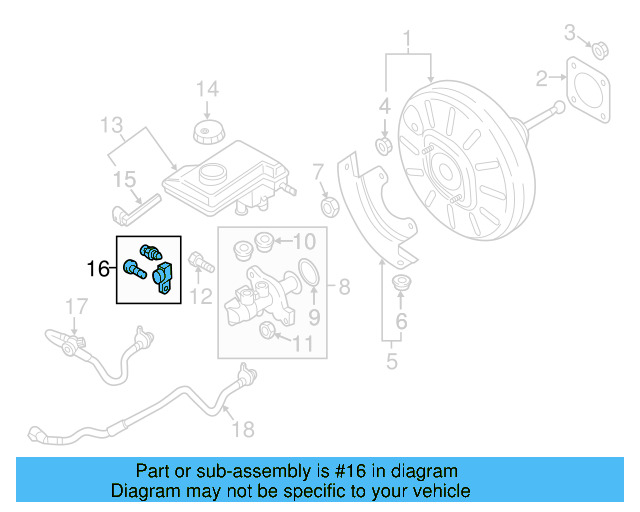 Stoplamp Switch 5G0-698-459 - View 67