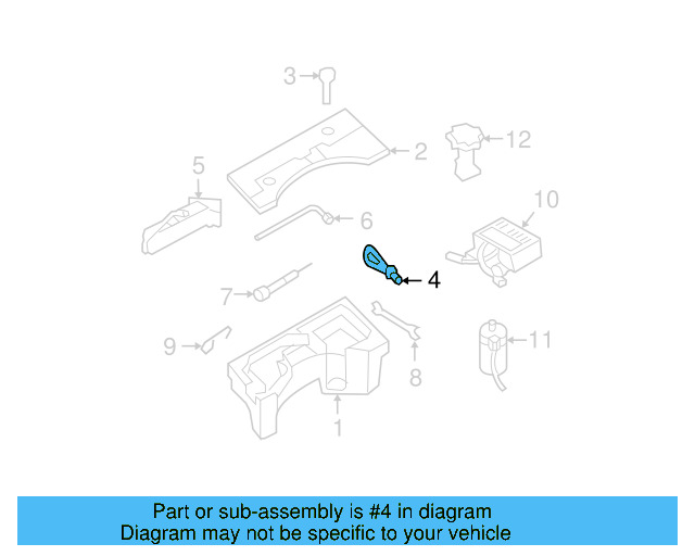 Tow Eye 1T0-805-615-A - View 14