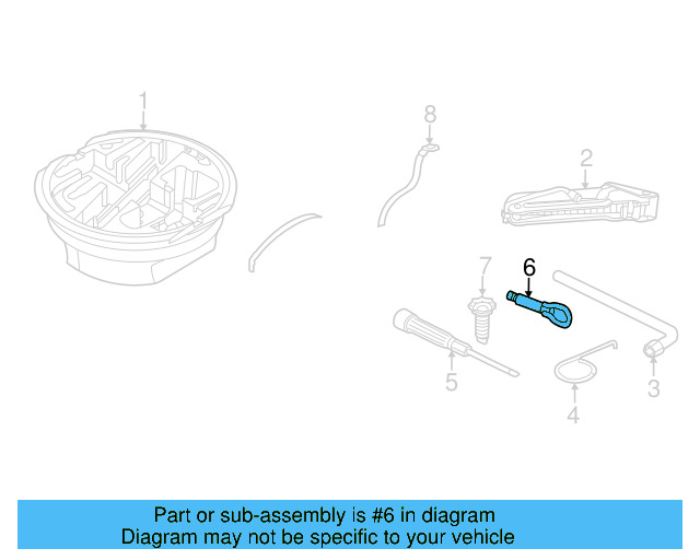 Tow Eye 1T0-805-615-A - View 35