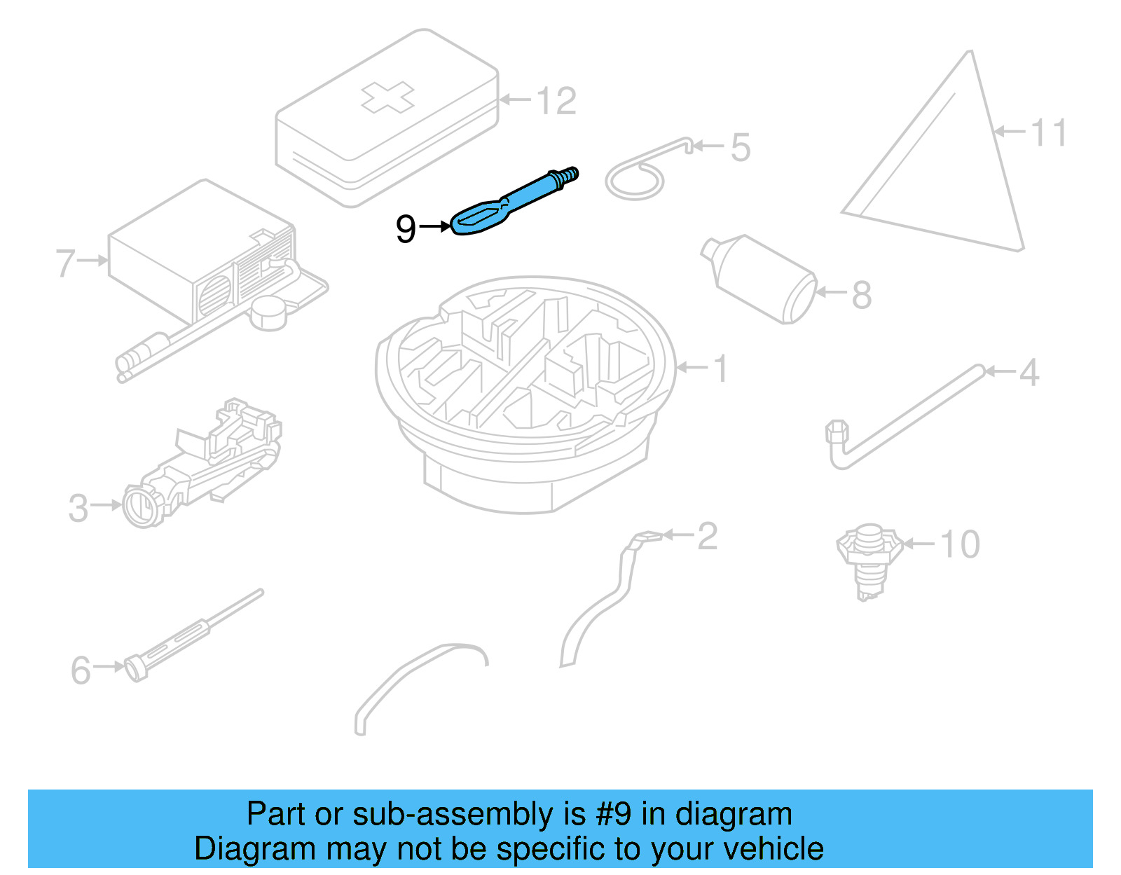 Tow Eye 1T0-805-615-A - View 15