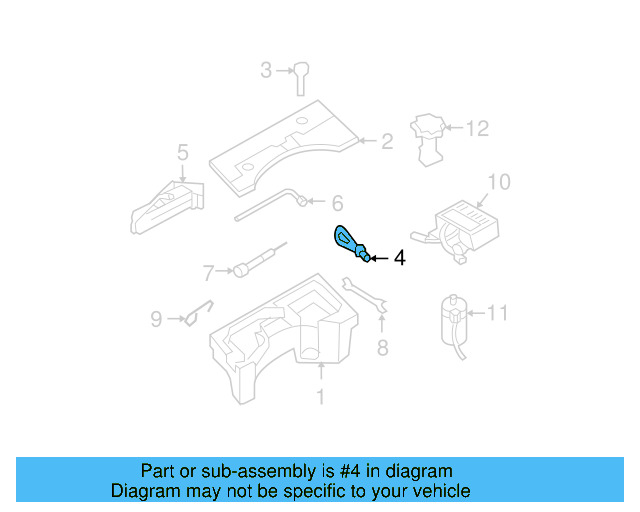 Tow Eye 1T0-805-615-A - View 37