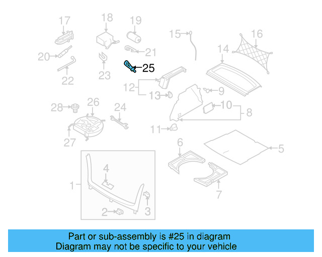 Tow Eye 1T0-805-615-A - View 17