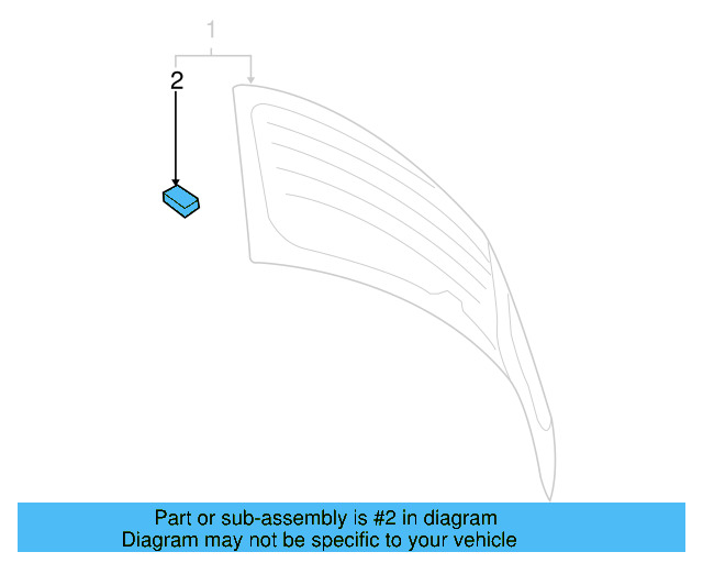 Lift Gate Glass Bumper 1T0-845-237 - View 11