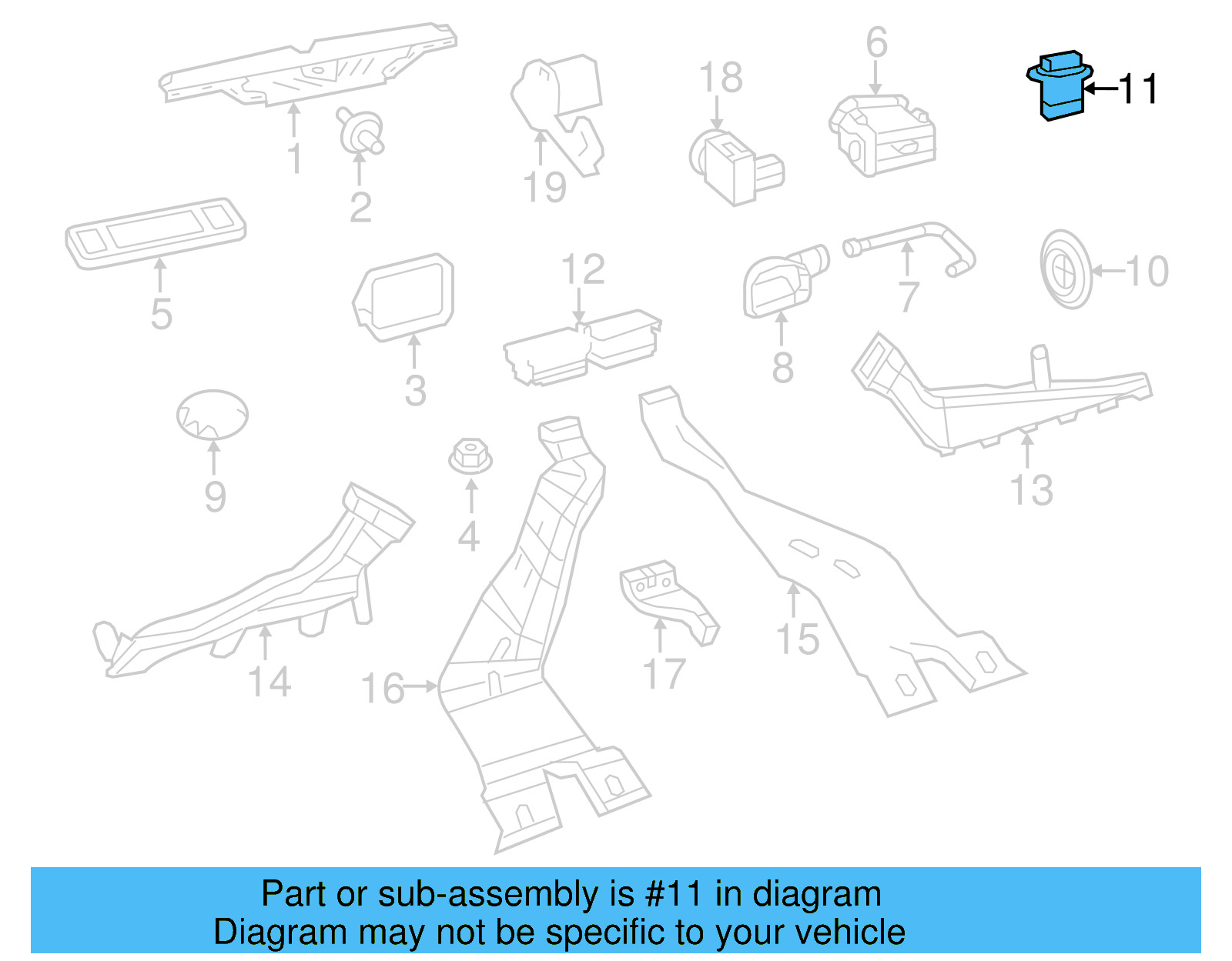 Instrument Panel Plug 1T0-857-489 - View 24