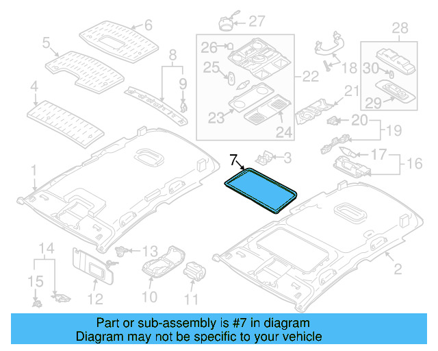 O'head Lamp Bulb N-017-753-5 - View 209