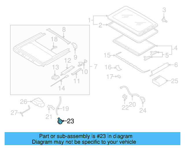 Drain Hose Grommet 1T0-877-242-A - View 44