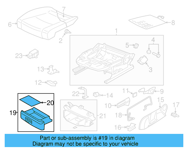 Side Cover Clip 1T0-881-621-A
