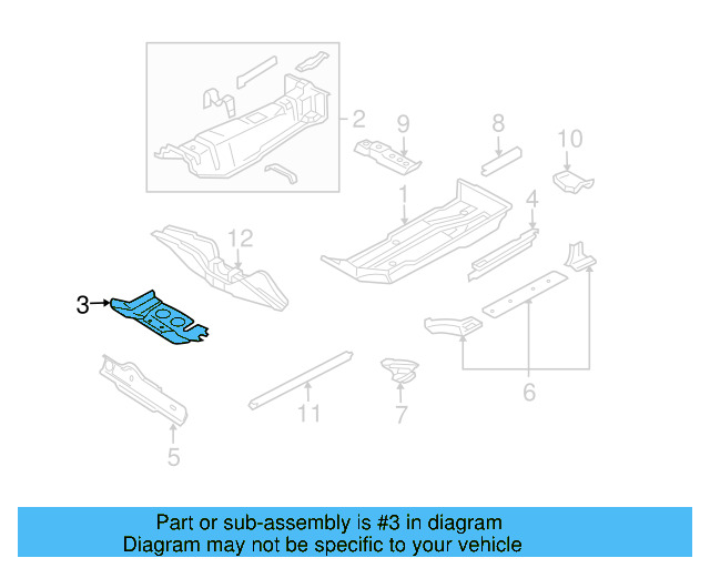 Floor Reinforced 1Y0-804-489