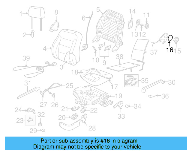 Channel Cover 1J0-881-088-D-U71