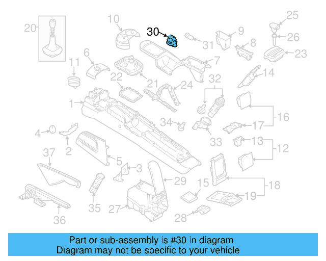 12 Volt Accessory Power Outlet 1J0-919-309 - View 60