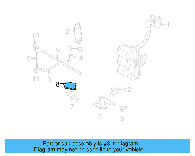 Cap (Unpainted) 1k5955110agru - View 3