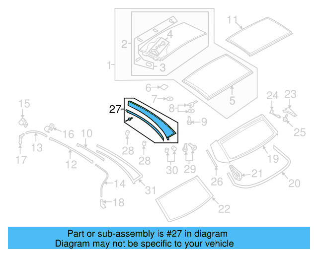 Side Panel (Unpainted) 1q0871906agru