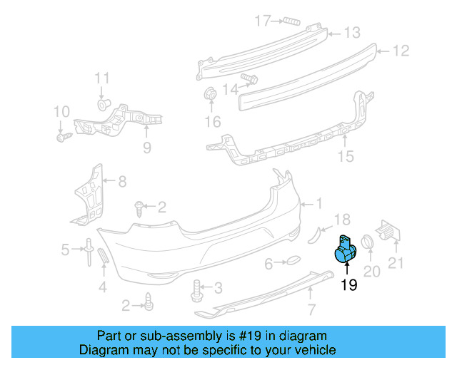 Sensor (Unpainted) 1s0919275cgru