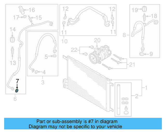 A/C Refrigerant Line O 4E0-260-749-A - View 81