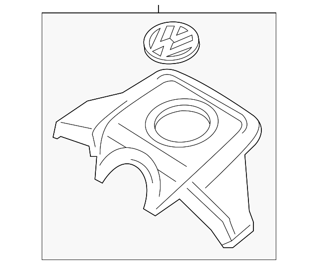 Engine Cover 7P0-103-926 - View 4