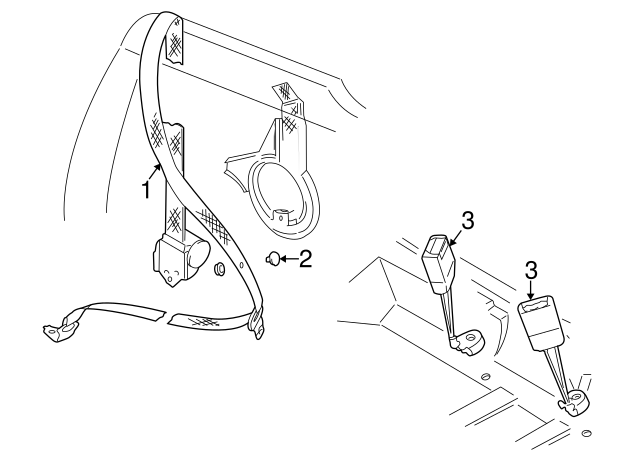 Shoulder Belt 1EM-857-805-HCR