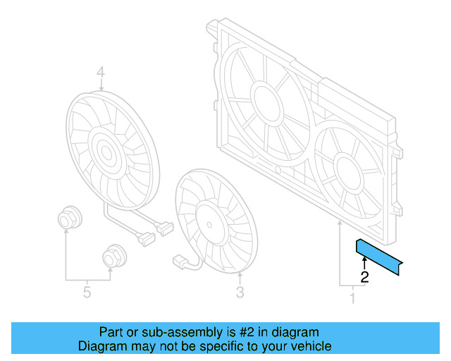 Radiator Shutter Assembly 1K0-121-223 - View 18