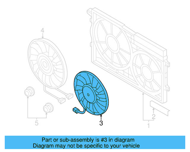 Fan & Motor 1K0-959-455-ET - View 33