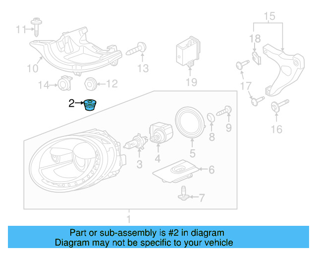 Cap 3C8-941-041 - View 2