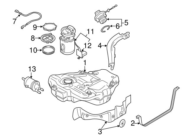 FUEL FILTER Gas motor 6Q0-201-051-J - View 32