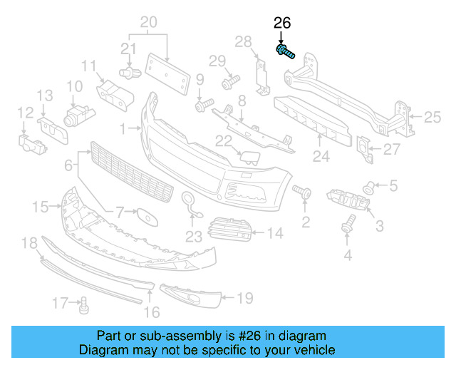 Impact Bar Bolt N-105-956-01 - View 6