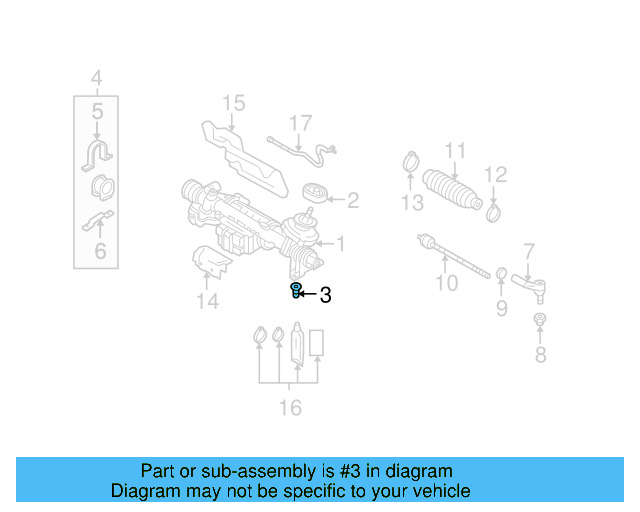 Mount Kit 1K0-498-884 - View 7