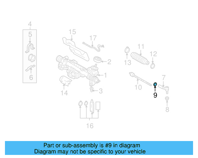 Adjust Nut N-011-164-17 - View 84