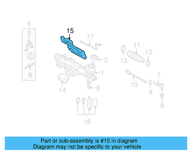 Steering Gear Dust Shield 1K1-423-981-J - View 21
