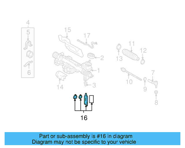 Repair Kit 1K0-498-970-A - View 28
