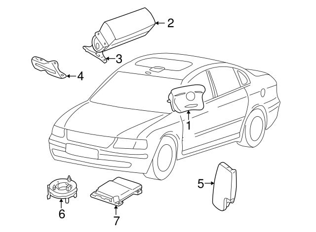 Side Air Bag 1J4-880-241-H - View 18