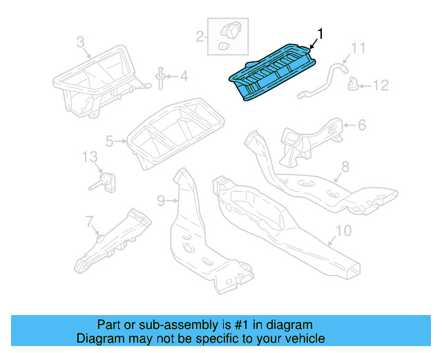 Floor Duct 5TB-819-151 - View 8
