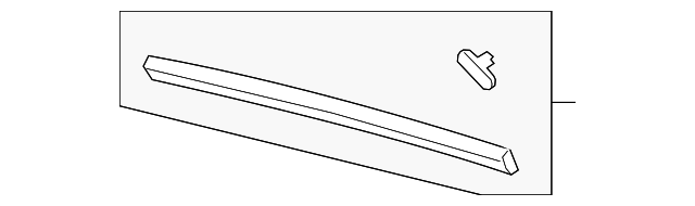 Weatherstrip 5NA-823-707 - View 3