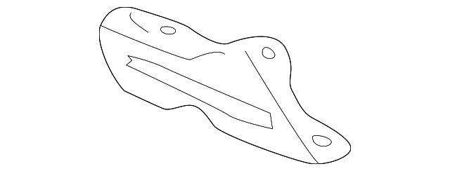 Passenger Air Bag Retainer Plate 3B1-880-263-A - View 7