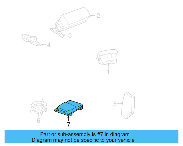Control Module 8L0-959-655-B - View 3