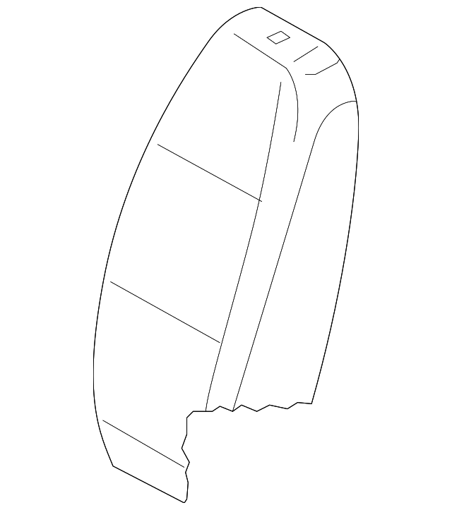 Seat Back Pad 1K5-881-776-BJ - View 3