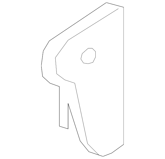 Release Handle 6R1-823-533-RM5 - View 2