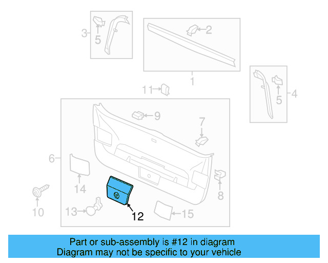Mount Panel 5GM-860-285-82V - View 3