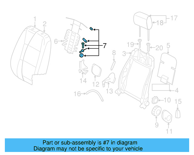 Release Lever 1K0-881-606-B-82V - View 3