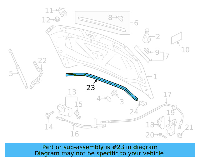 Rear Seal 5NA-823-723 - View 9