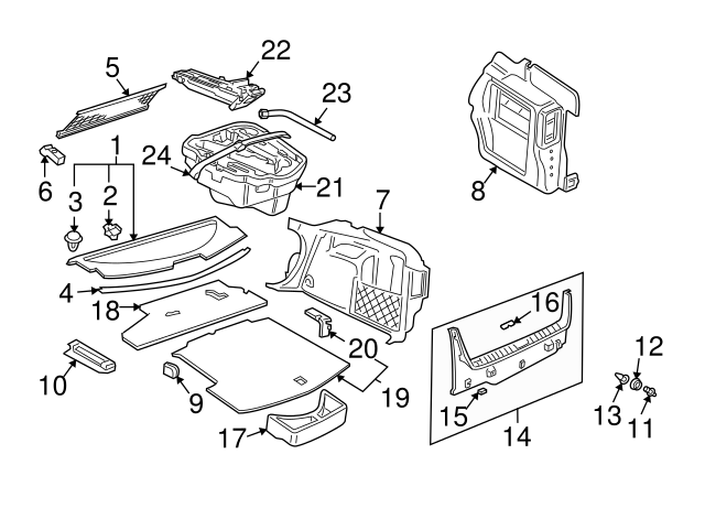Floor Jack 1K0-011-031-P - View 14