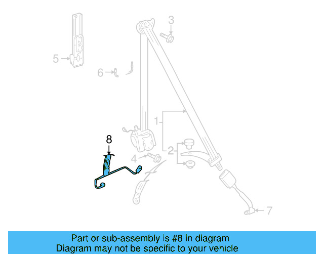 Lower Guide 1K3-857-825-A - View 5