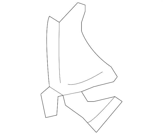 Seat Hinge Cover 1K4-881-640-C-31X - View 4