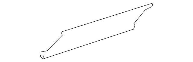 Back Glass Sunshade 1J5-861-313-7EJ - View 8