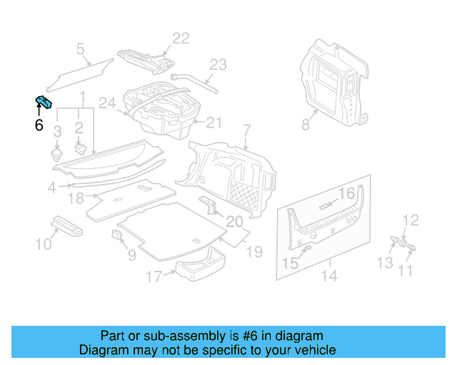 Blind Bracket 1J5-861-774 - View 3