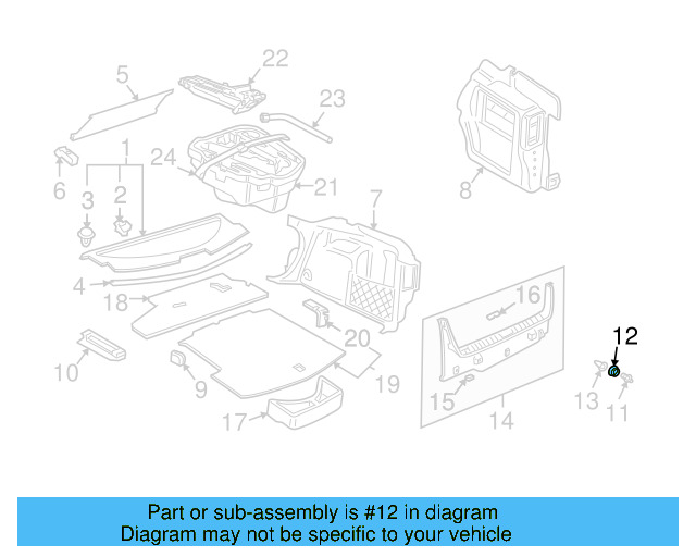 Knob Washer 1J0-867-921-9B9 - View 22