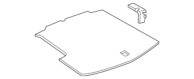 Trunk Lining 1J5-863-463-R-1BS - View 3